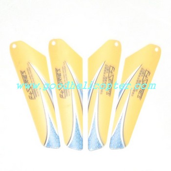 dfd-f102 helicopter parts main blades (yellow color)
